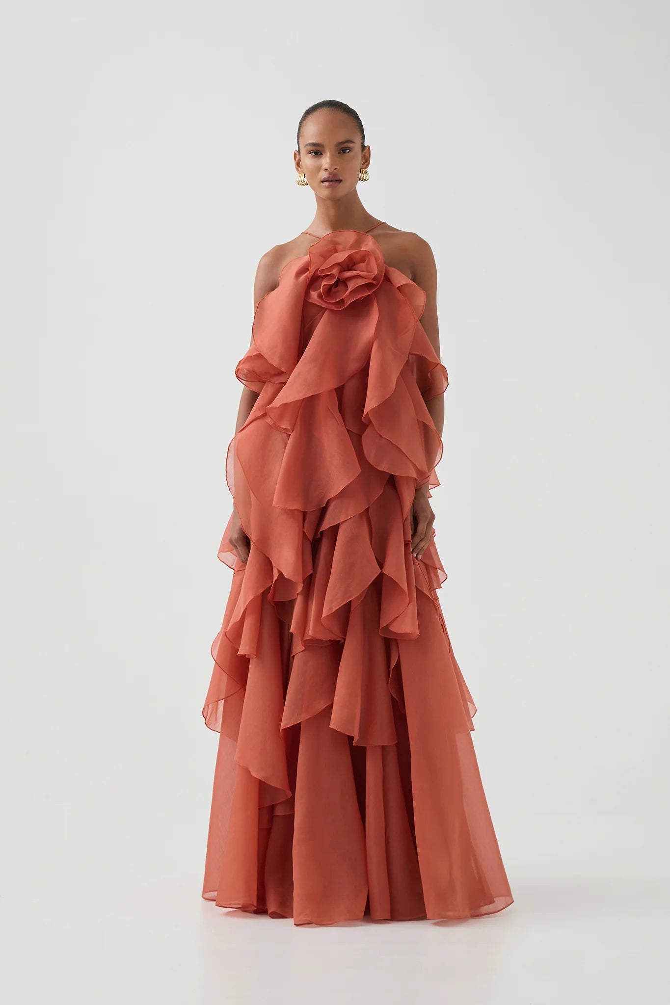 Aje Soundscape Maxi Dress - Chalk Pink (Copy) Aje