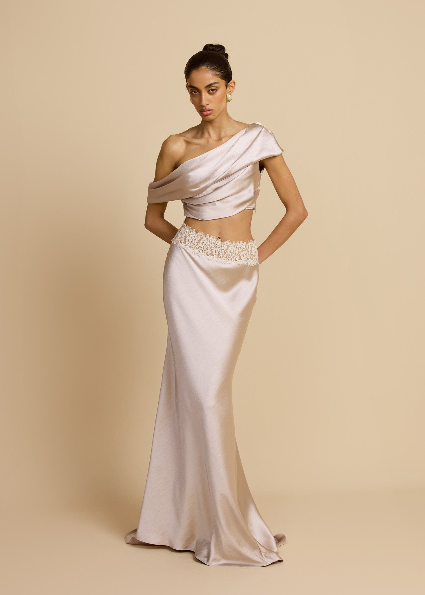 slim fit dress slacks Buy Hayat Wedding Formals '24 by Afrozeh main image 1