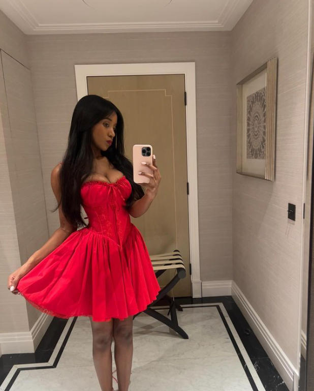 HOUSE OF CB Pietra Mini Dress - Cherry House Of CB