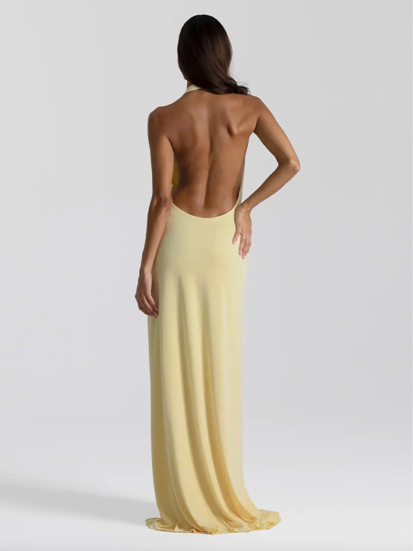 Natalie Rolt Winona Gown - Lemon Natalie Rolt