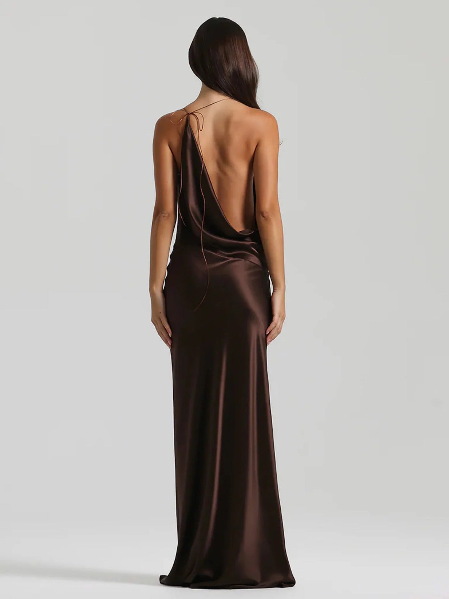Natalie Rolt Gabi Gown - Brown Natalie Rolt
