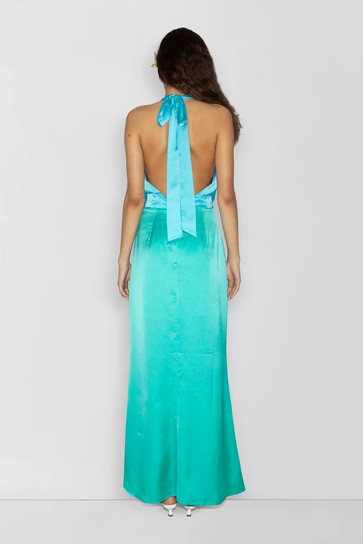 Anne Louise Boutique Cassini Floral Maxi Dress - Orange Fuchsia (Copy) Anne Louise Boutique