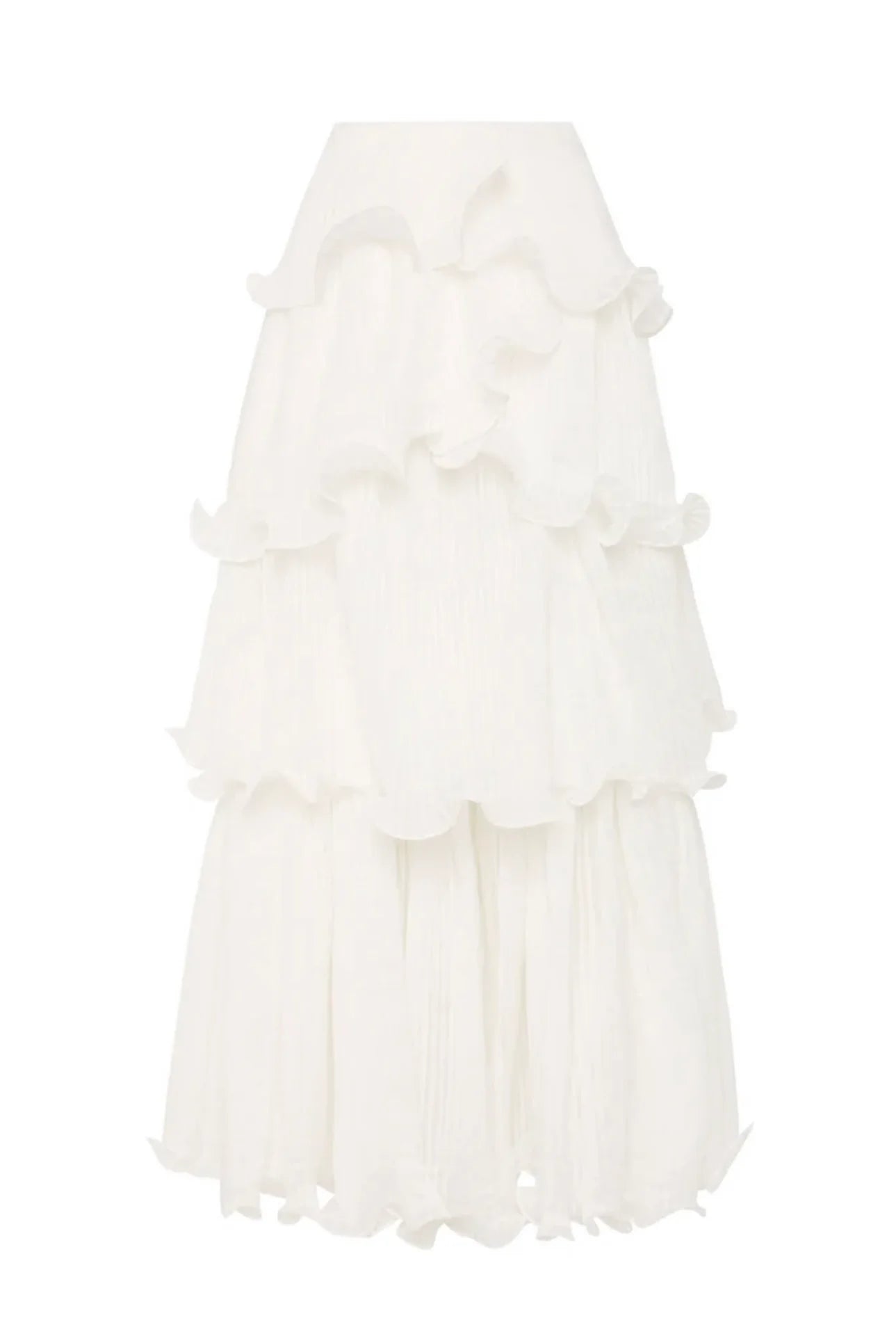 Aje Sunbeam Bustier and Cosmos Tiered Skirt Set Aje