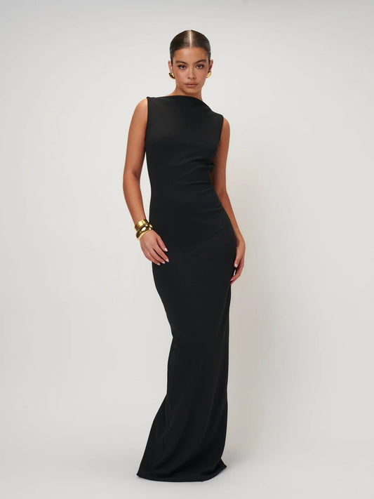 Effie Kats Verona Gown - Black Effie Kats