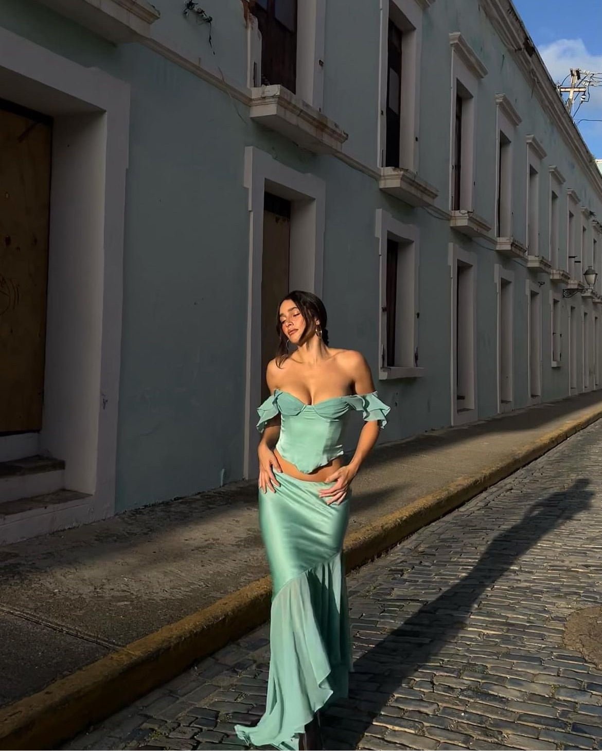 HOUSE OF CB Isabella Corset Top and Lila Skirt Set House Of CB