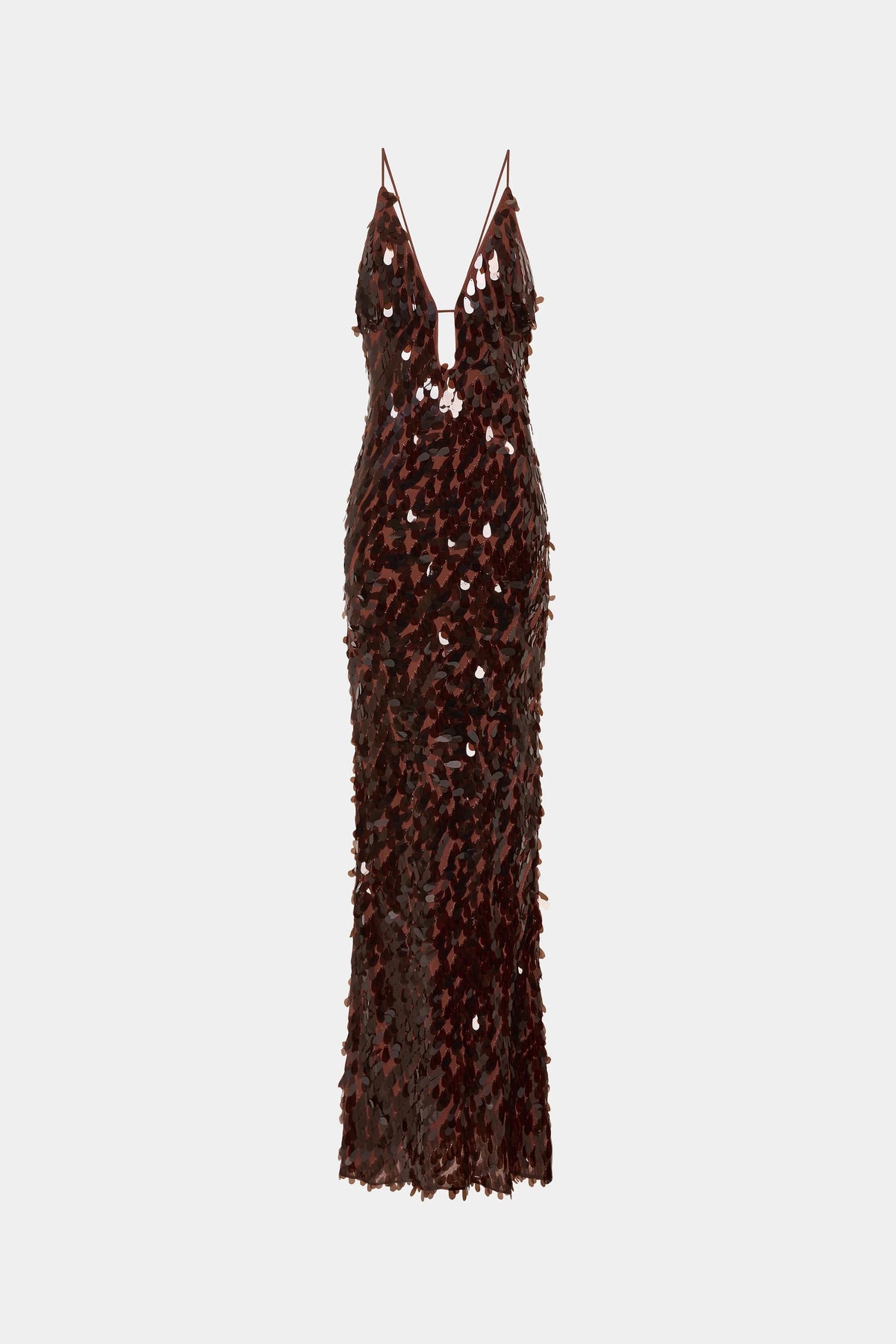 Misha Sapphire Sequin Maxi Dress - Fig Misha