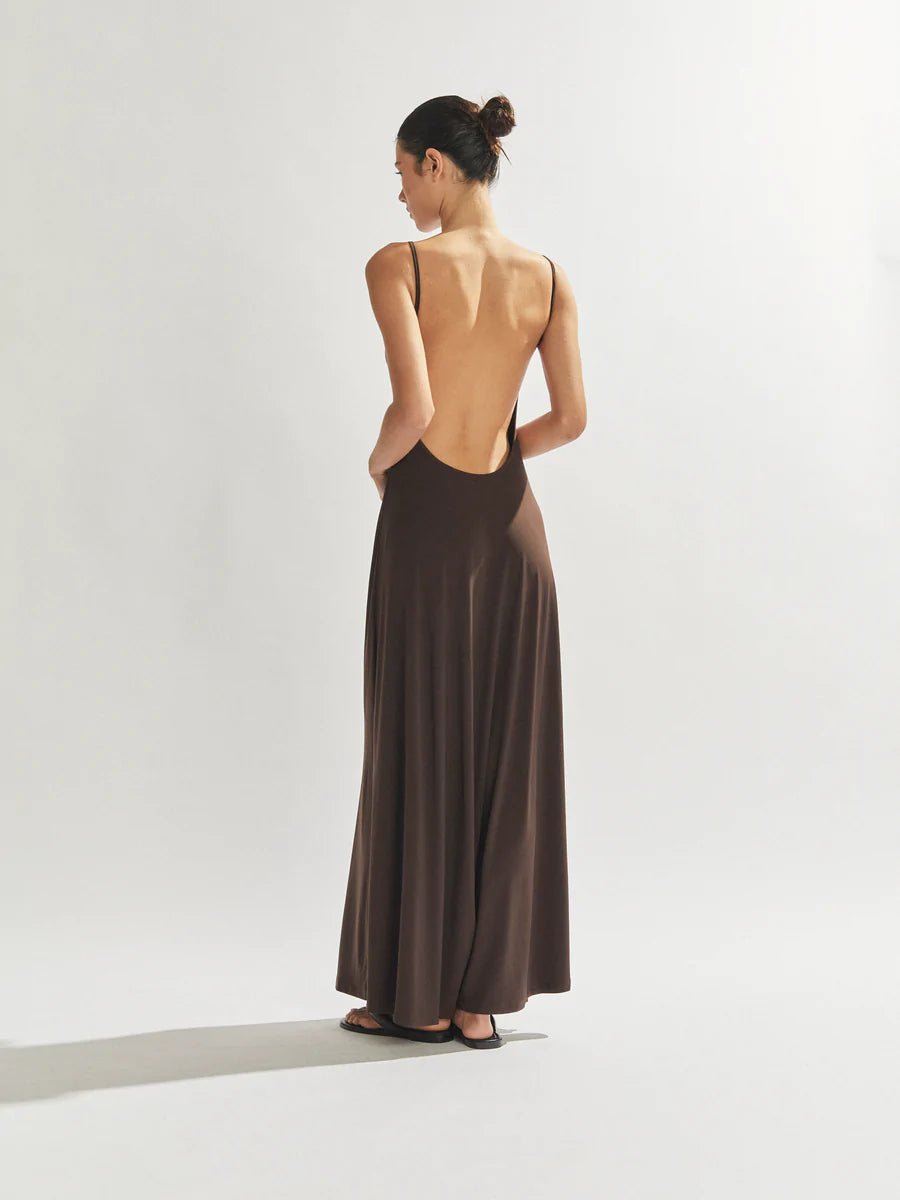 ONE MILE Sammy Maxi Dress - Cocoa One Mile