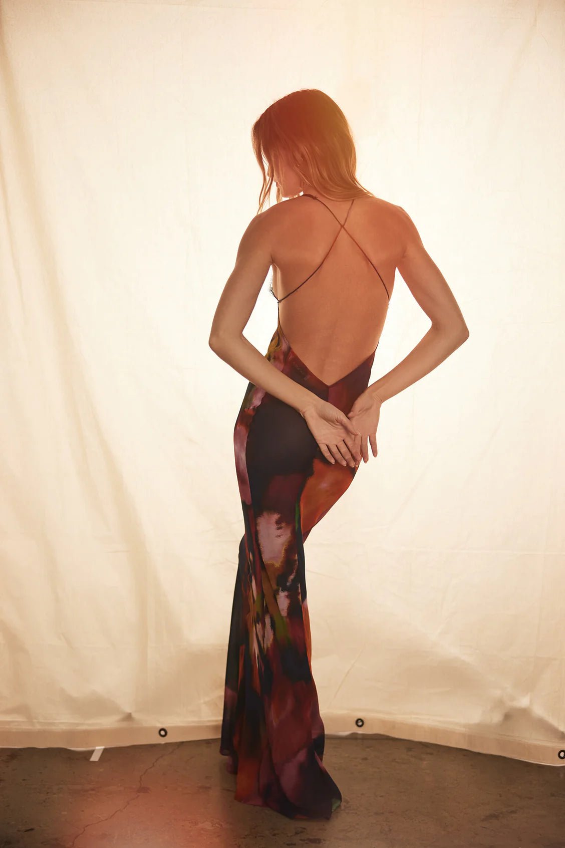 RAT AND BOA Paola Floral Slip Dress Rat & Boa