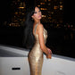 House Of CB The OG Gold Bandage Maxi Dress House Of CB
