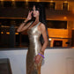 House Of CB The OG Gold Bandage Maxi Dress House Of CB