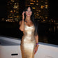 House Of CB The OG Gold Bandage Maxi Dress House Of CB