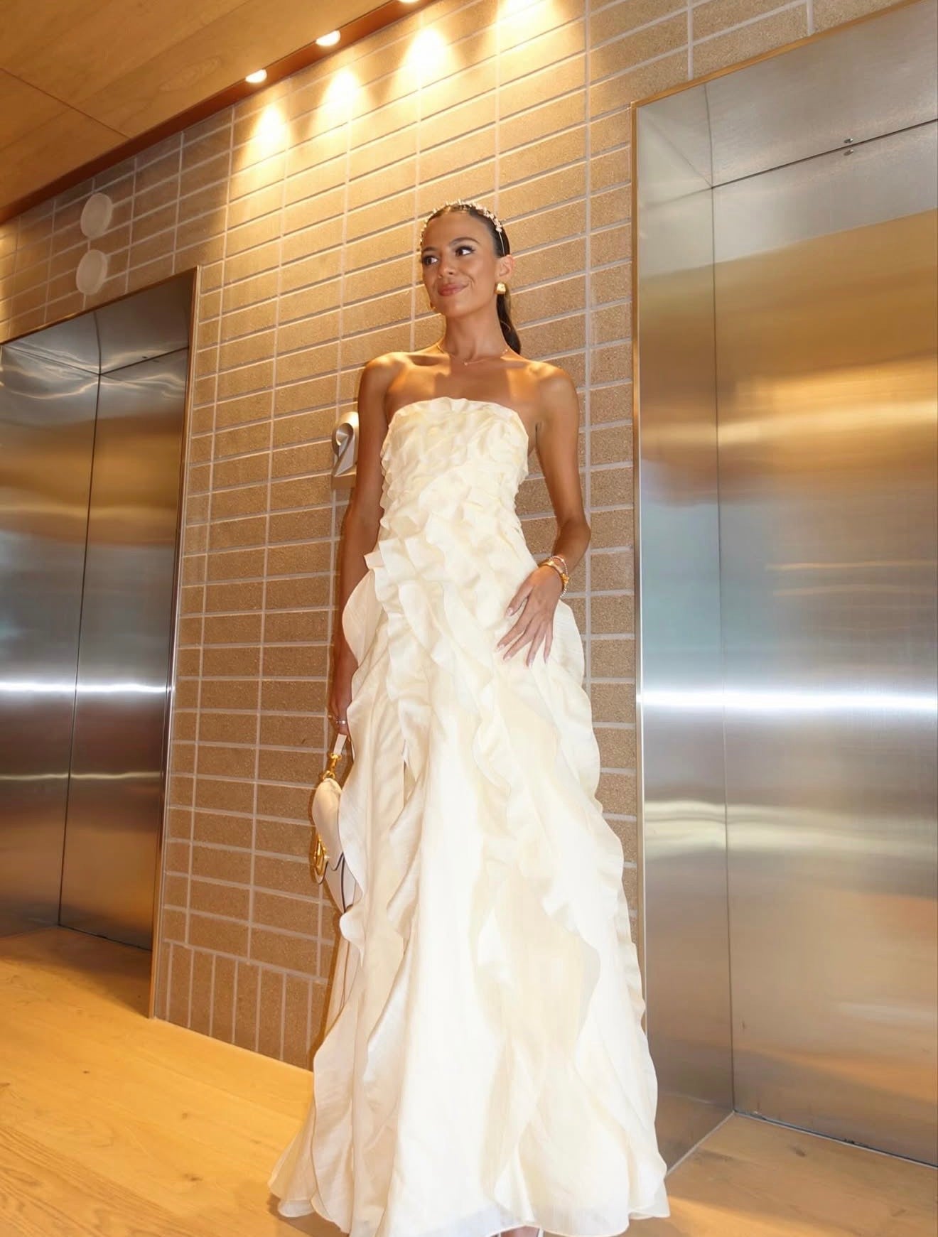 Aje Allairie Gown - Butter Yellow Aje