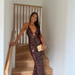 Misha Sapphire Sequin Maxi Dress - Fig Misha