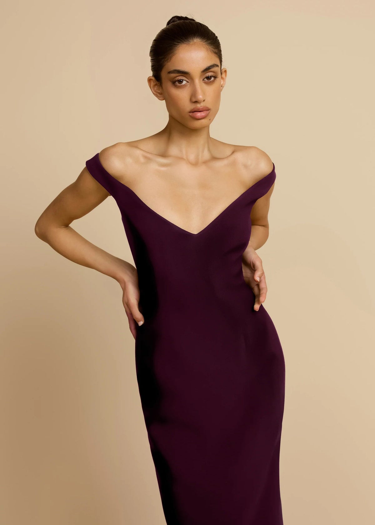 Arcina Ori Ellery Dress - Plum Arcina Ori