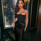 House Of CB Persephone Strapless Corset Dress - Black