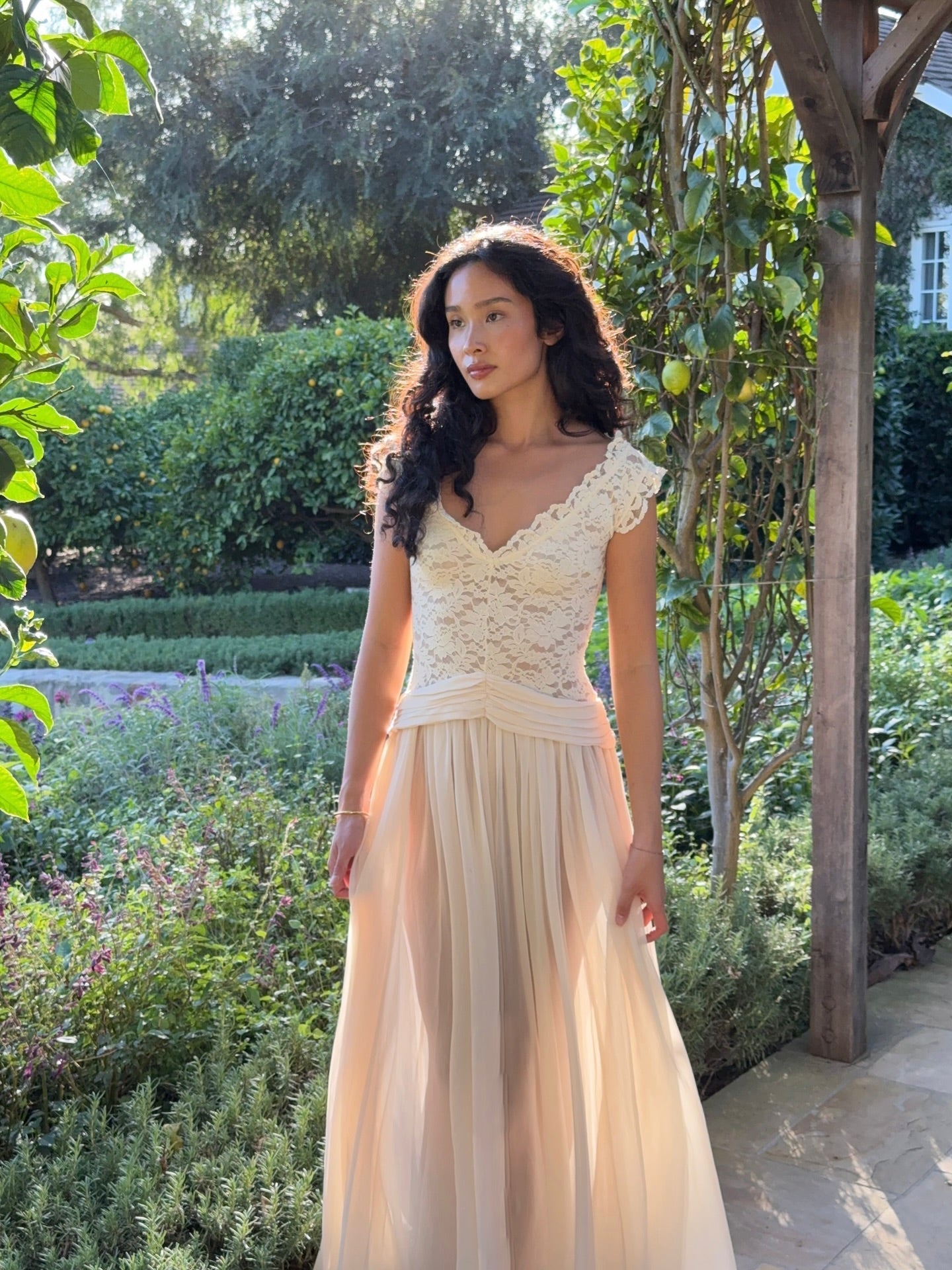 Arcina Ori Arabella Dress - Beige Arcina Ori