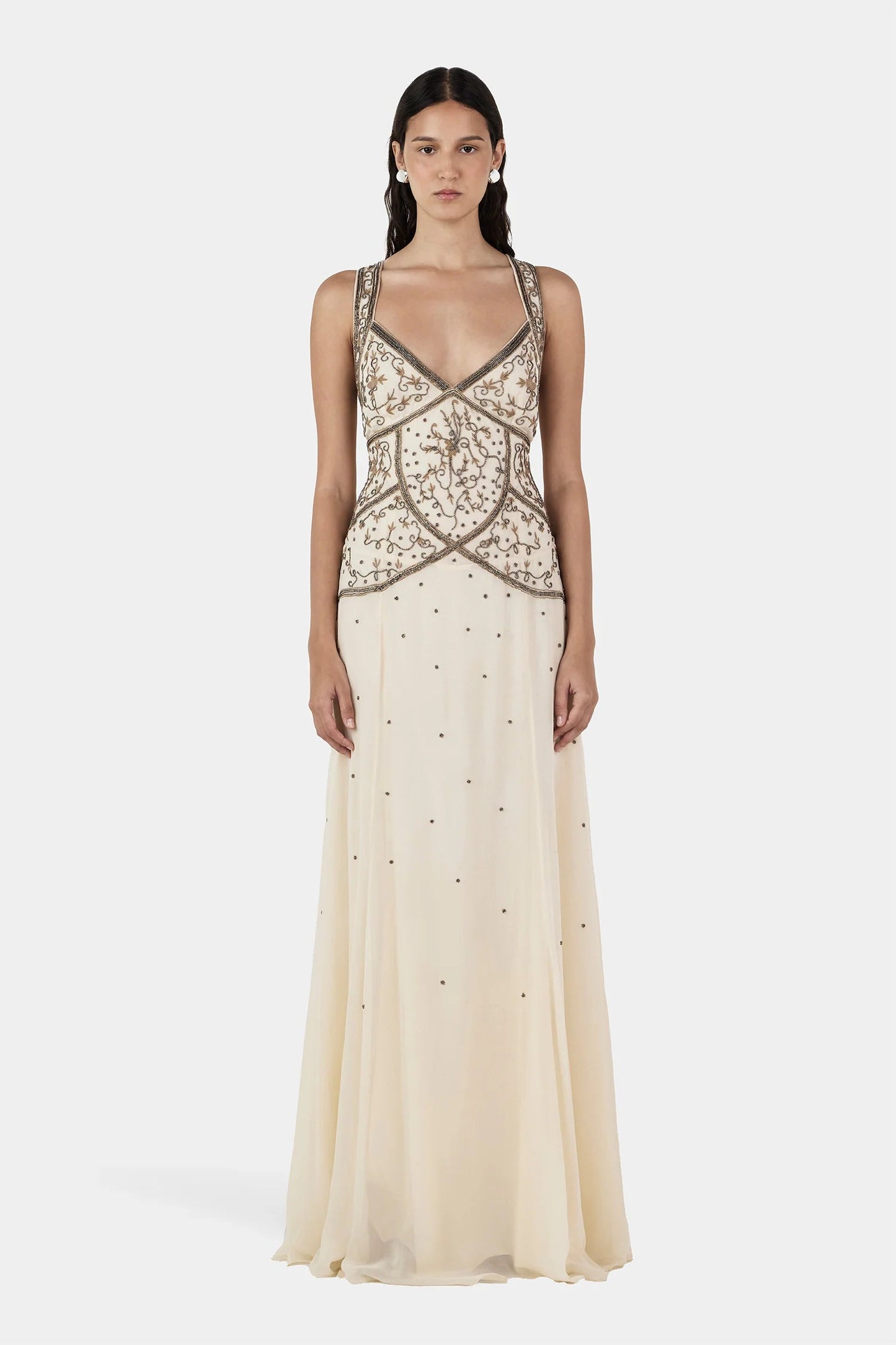 Hansen and Gretel Maja Beaded Maxi Dress Hansen and Gretel