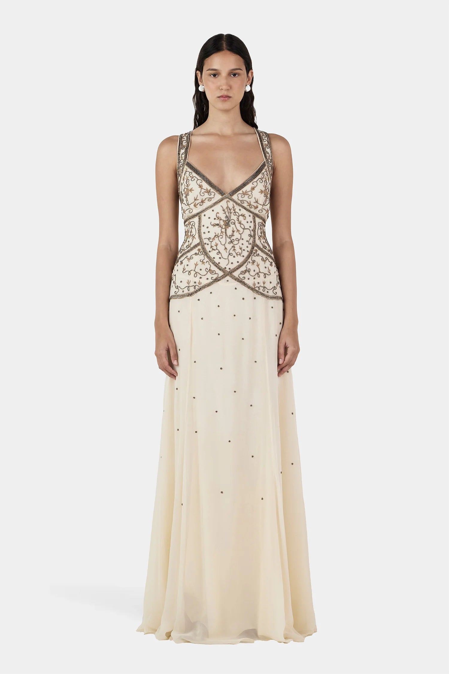 Hansen and Gretel Maja Beaded Maxi Dress Hansen and Gretel