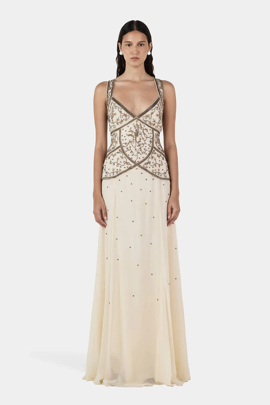 Hansen and Gretel Maja Beaded Maxi Dress Hansen and Gretel
