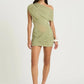 Benni Otto Mini Dress Pistachio hire