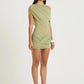 Benni Otto Mini Dress Pistachio hire