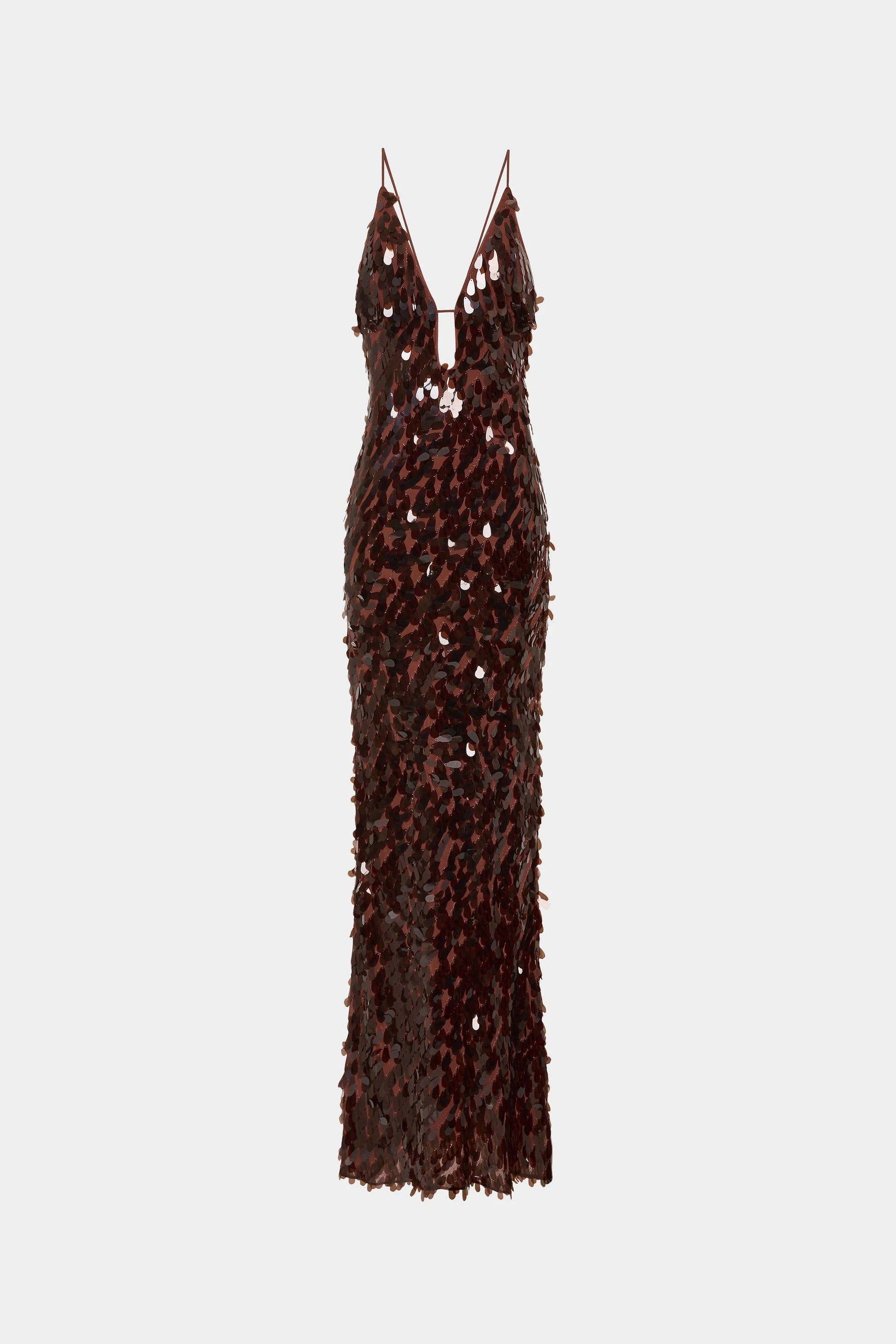 Misha Sapphire Sequin Maxi Dress - Fig Misha