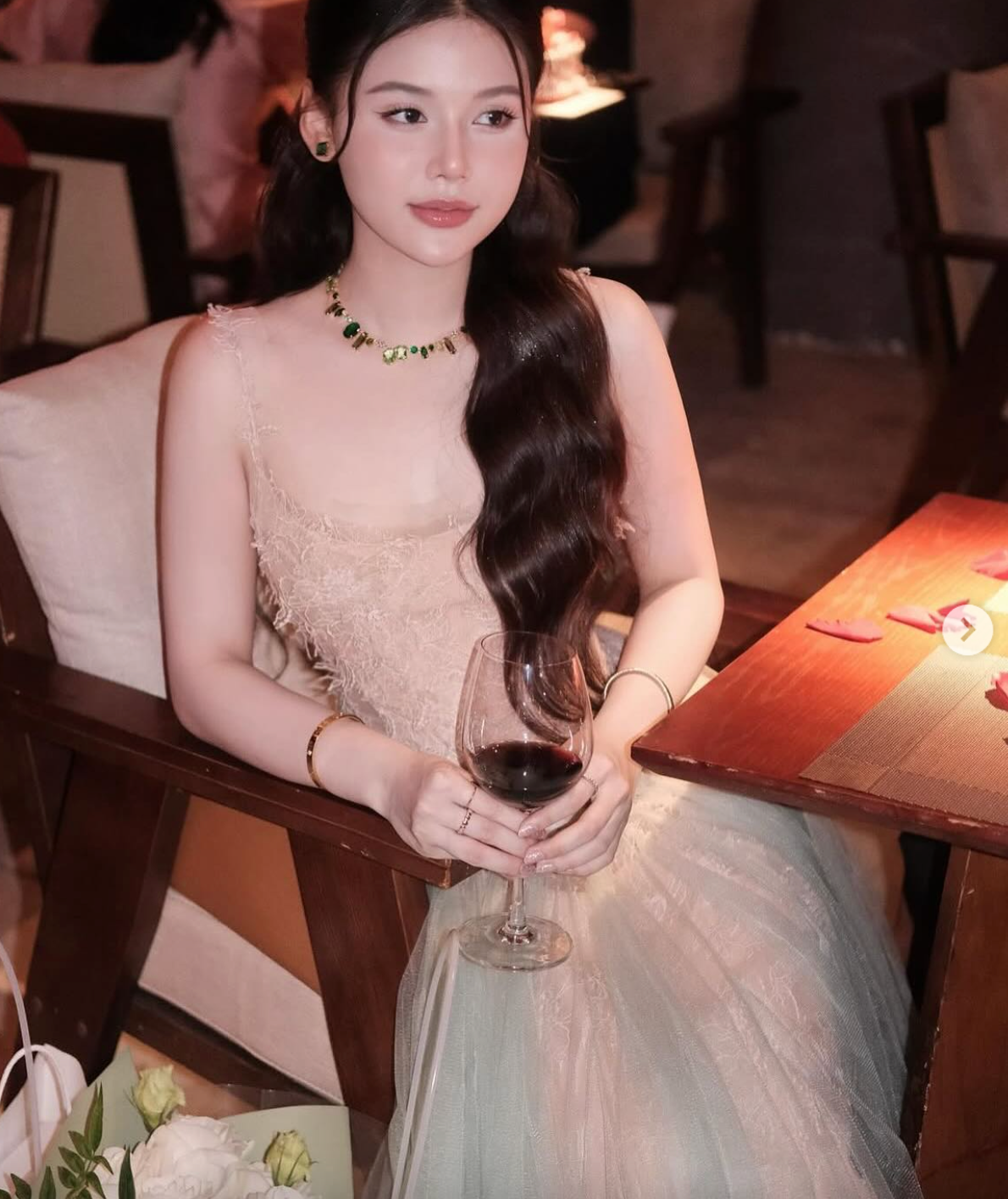 Montsand Mint Ombre Lace Midi Dress Montsand