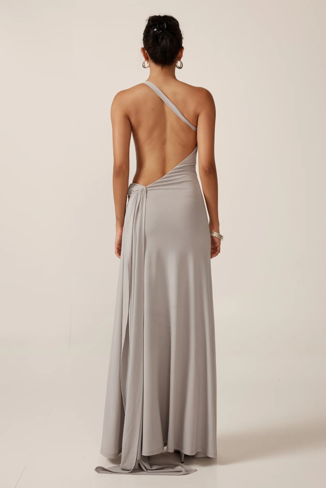 Ance Gria Gaia Gown - Silver Blue