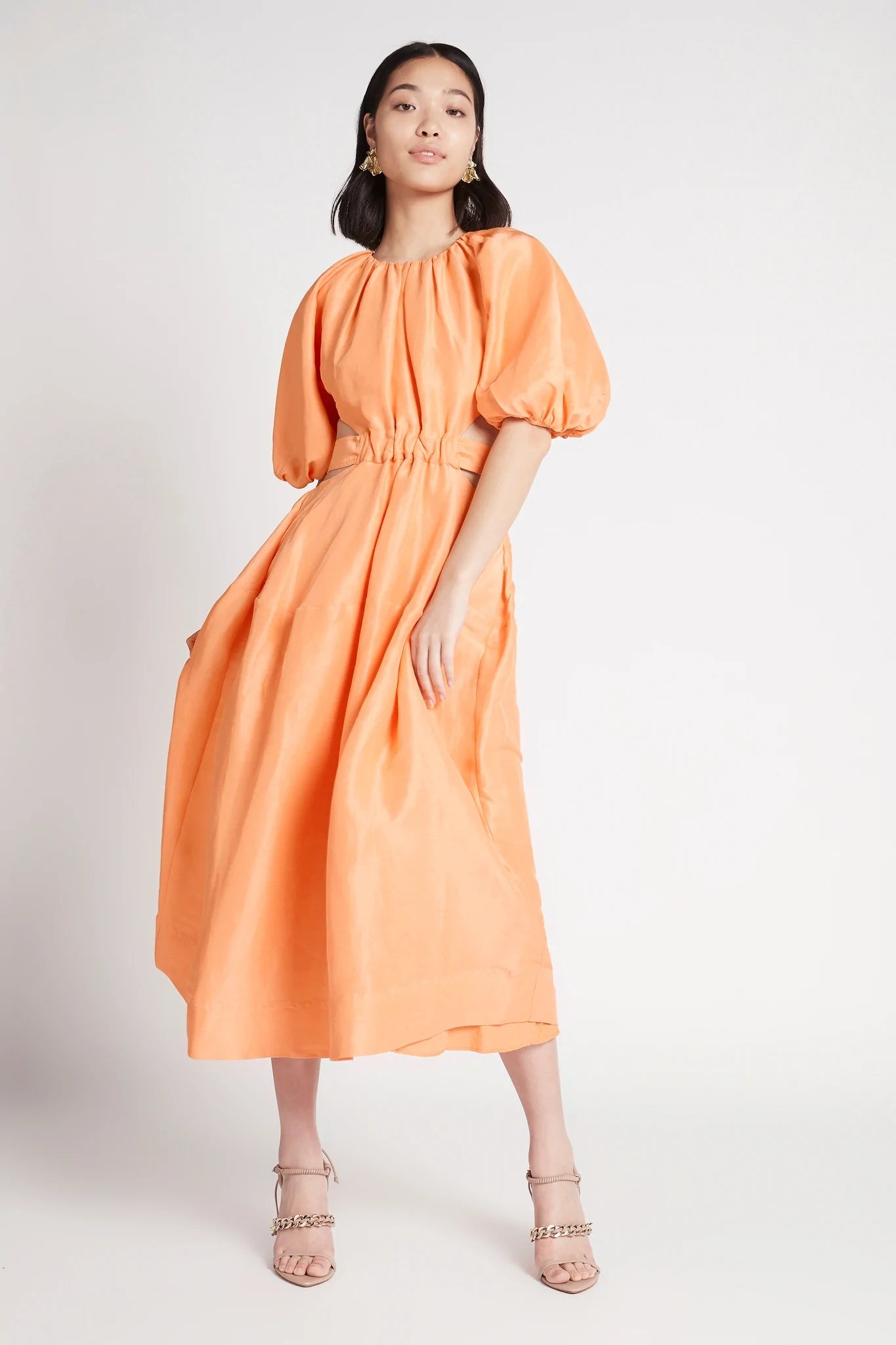 Aje Mimosa Cut Out Midi Dress (Copy) Aje