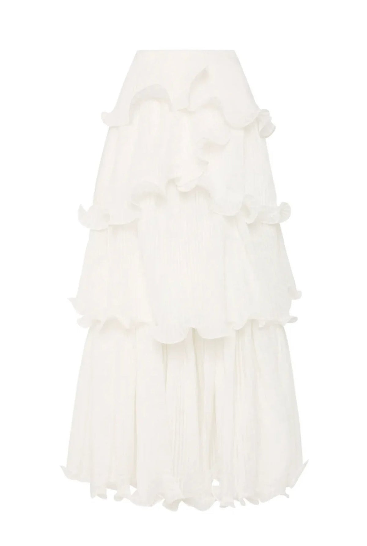 Aje Sunbeam Bustier and Cosmos Tiered Skirt Set Aje