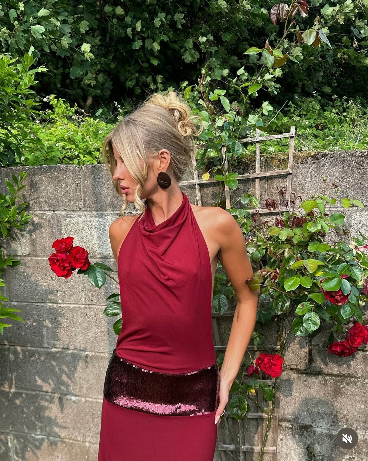 Ance Gria Adele Gown hire – wine