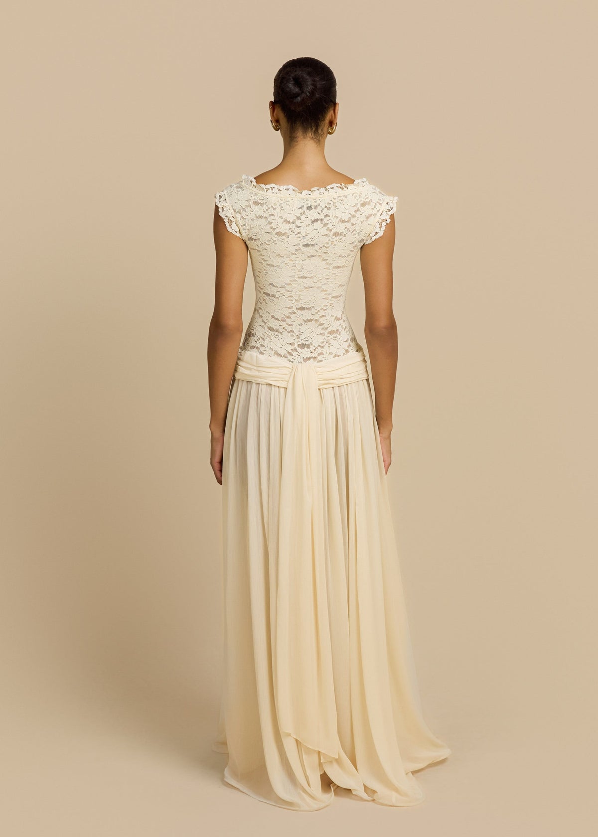 Arcina Ori Arabella Dress - Beige Arcina Ori