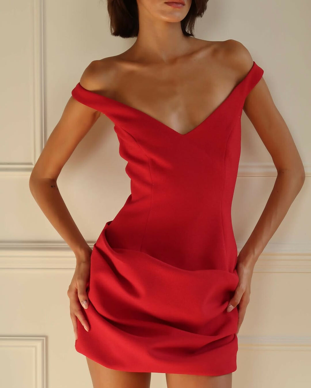 Arcina Ori Avery Dress hire – red