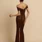 Arcina Ori Milana Dress hire – brown