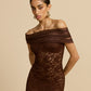 Arcina Ori Milana Dress hire – brown