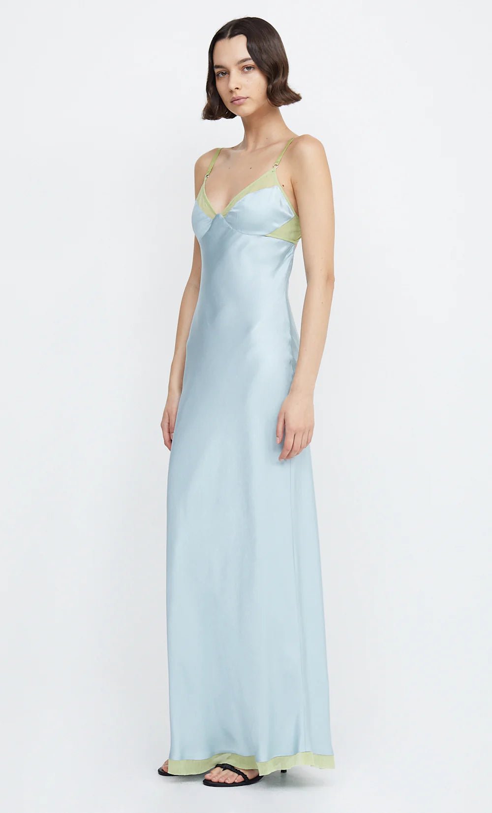 Bec & Bridge Joelle Maxi Dress hire – cloud blue