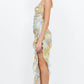 Bec & Bridge Zephy Asym Midi Dress hire – print