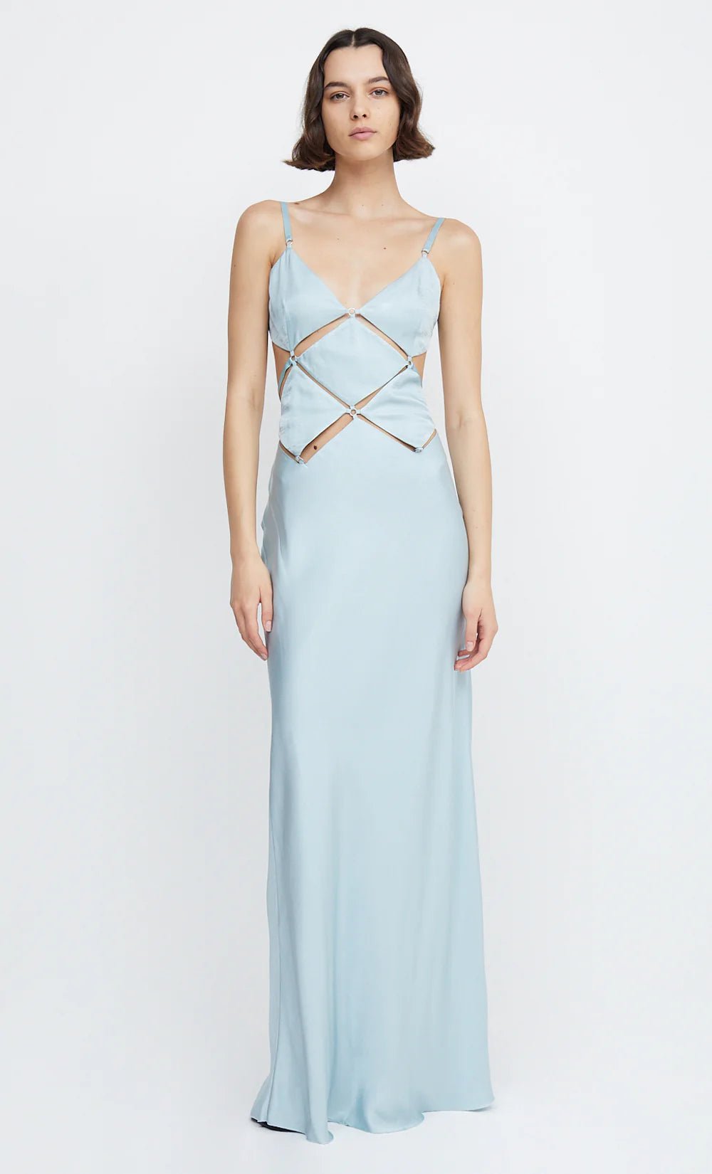 BEC + BRIDGE Diamond Days Strap Maxi Dress - Cloud Blue Bec + Bridge