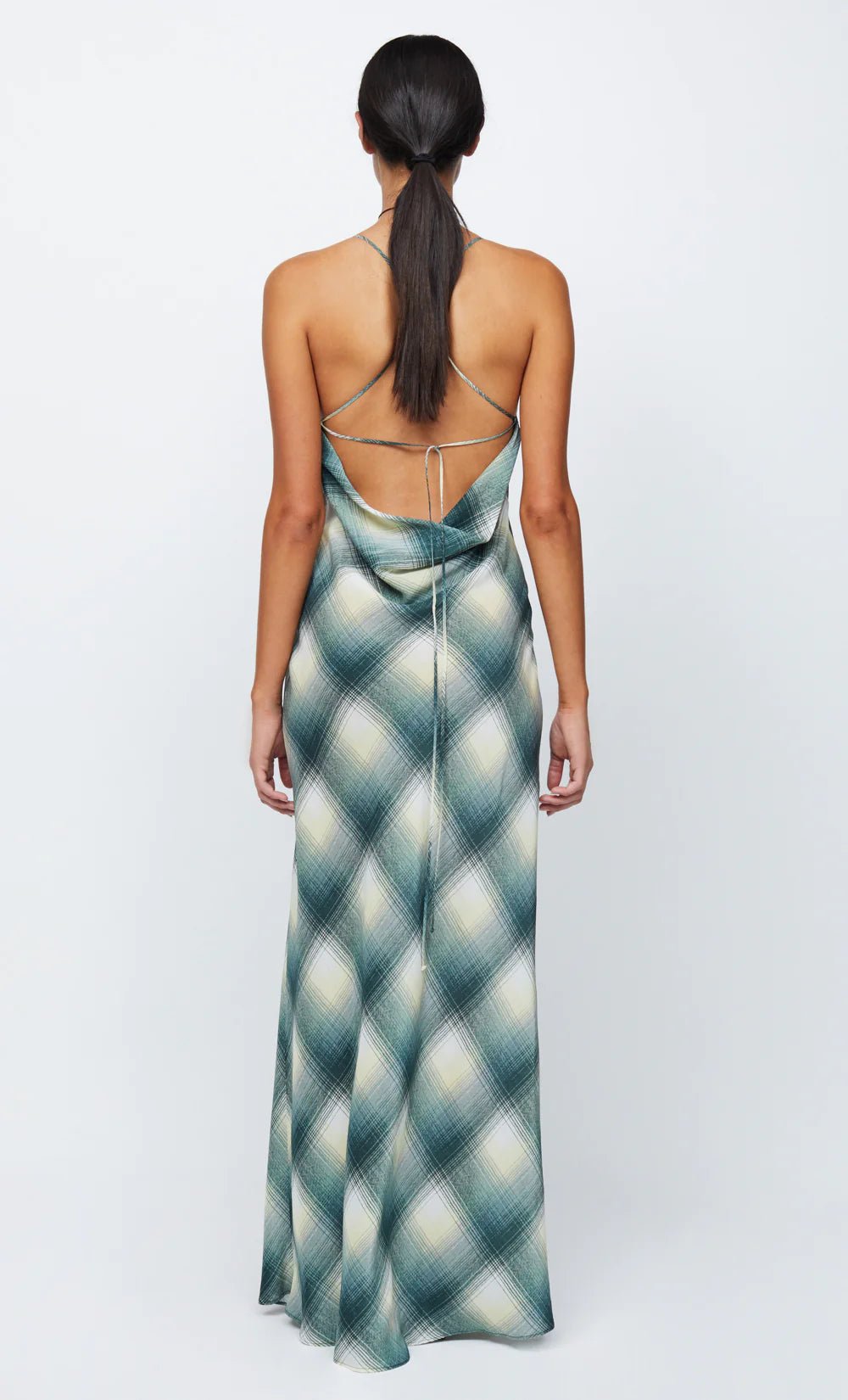 BEC + BRIDGE Edie Split Maxi Dress - Teal Bec + Bridge