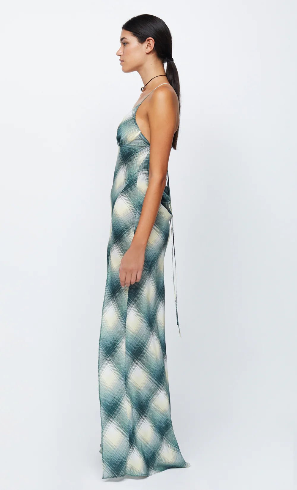 BEC + BRIDGE Edie Split Maxi Dress - Teal Bec + Bridge