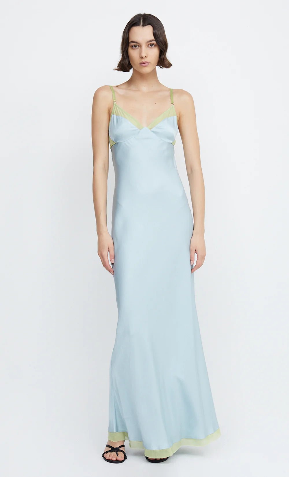 BEC + BRIDGE Joelle Maxi Dress - Cloud Blue/Pear Bec + Bridge