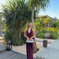 Benni Ira Maxi Dress Plum hire
