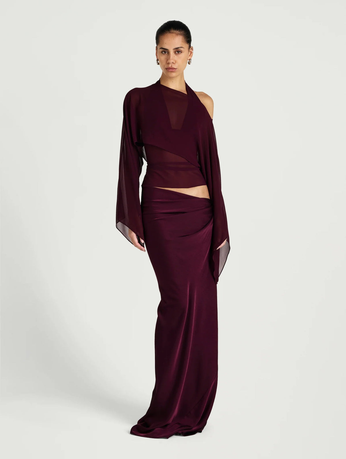 Benni Ira Maxi Dress - Plum Benni