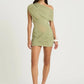 Benni Otto Mini Dress hire – pistachio