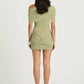 Benni Otto Mini Dress Pistachio hire