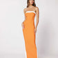 Bianca and Bridgett Ashley Dress hire – orange