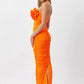 BIANCA AND BRIDGETT Tara Midi Dress - Orange Bianca & Bridgett