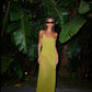Camila Coelho Saphira Gown hire – green