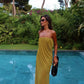 Camila Coelho Saphira Gown hire – green