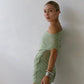 Benni Otto Mini Dress Pistachio hire